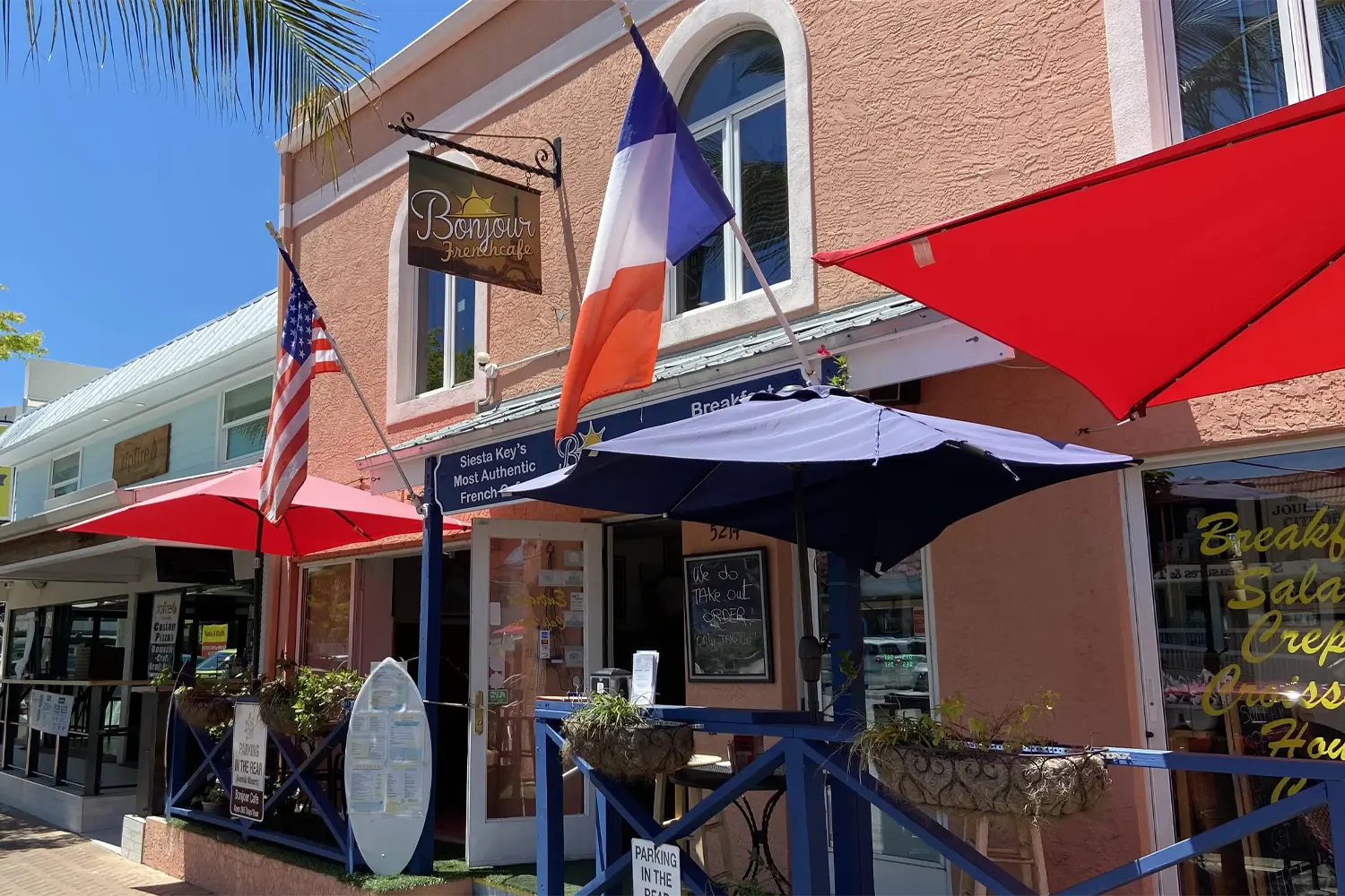French Flair at Bonjour French Café
